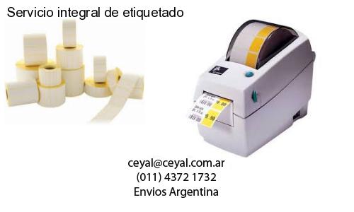 Servicio integral de etiquetado