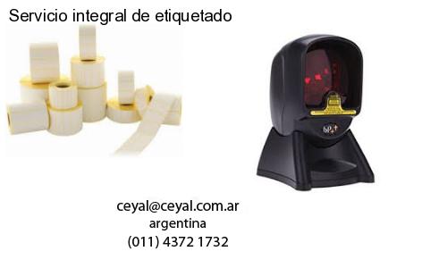 Servicio integral de etiquetado