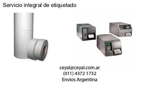 Servicio integral de etiquetado