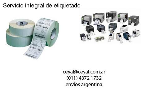 Servicio integral de etiquetado
