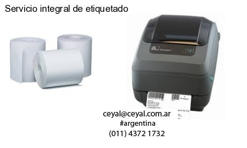 Servicio integral de etiquetado