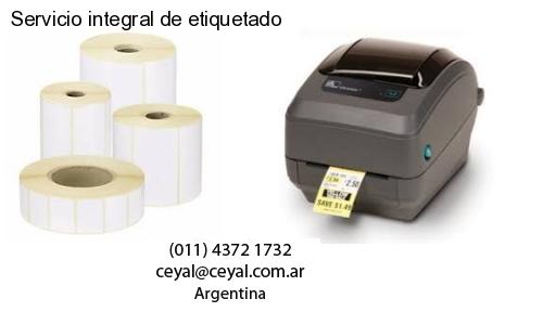 Servicio integral de etiquetado