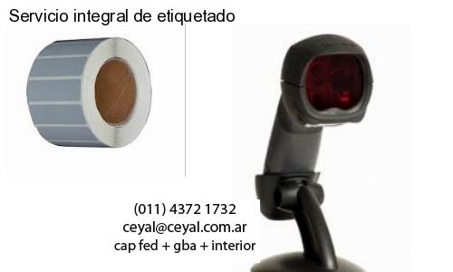 Servicio integral de etiquetado
