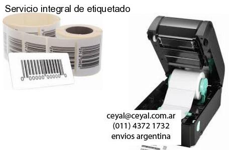 Servicio integral de etiquetado