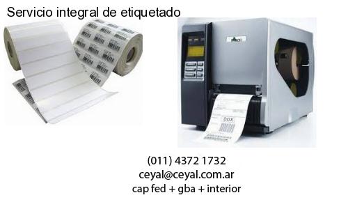 Servicio integral de etiquetado