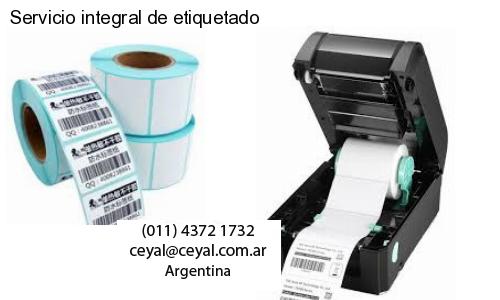 Servicio integral de etiquetado