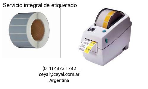 Servicio integral de etiquetado