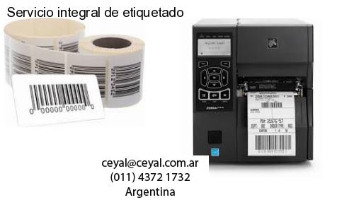 Servicio integral de etiquetado