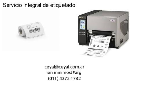 Servicio integral de etiquetado