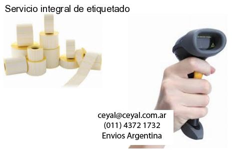 Servicio integral de etiquetado
