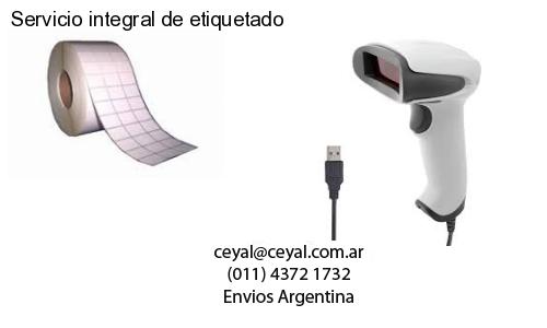 Servicio integral de etiquetado