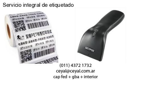 Servicio integral de etiquetado