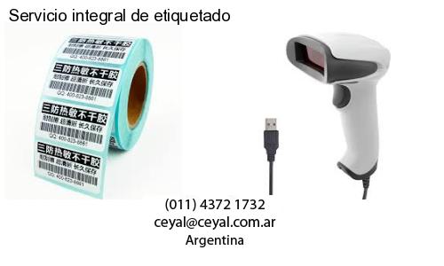Servicio integral de etiquetado