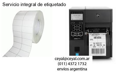 Servicio integral de etiquetado