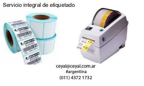 Servicio integral de etiquetado