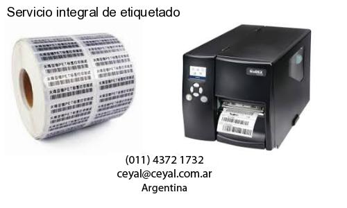 Servicio integral de etiquetado