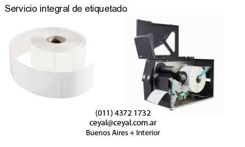 Servicio integral de etiquetado