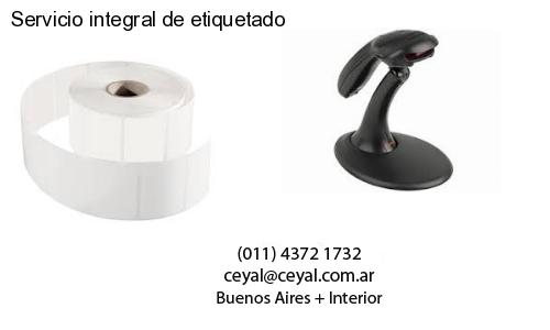 Servicio integral de etiquetado