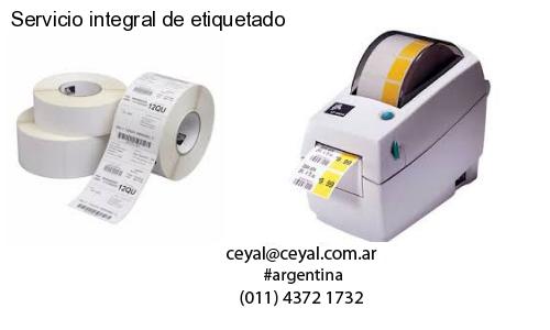 Servicio integral de etiquetado