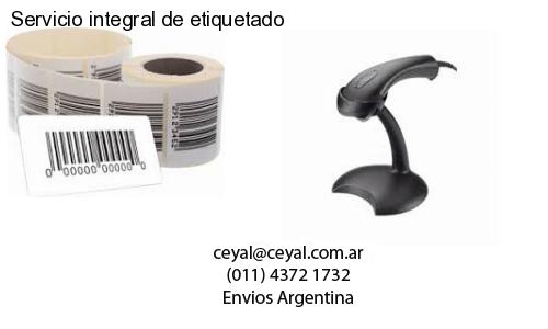 Servicio integral de etiquetado