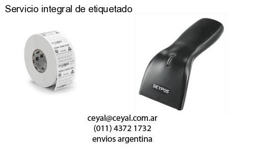 Servicio integral de etiquetado