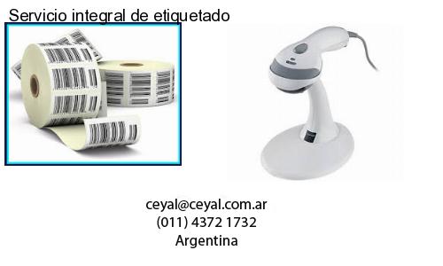 Servicio integral de etiquetado