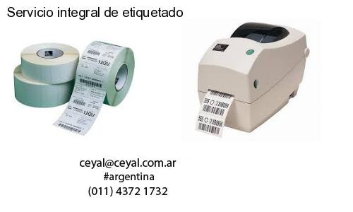 Servicio integral de etiquetado