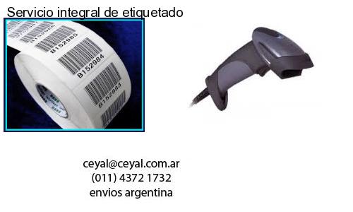 Servicio integral de etiquetado