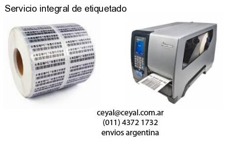 Servicio integral de etiquetado