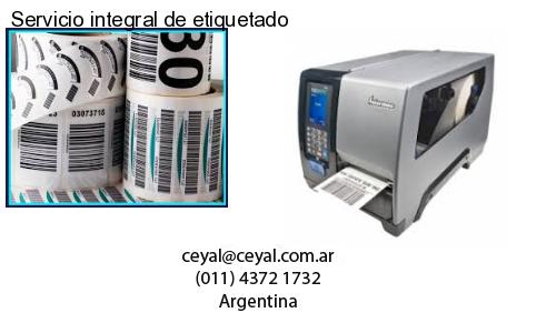 Servicio integral de etiquetado