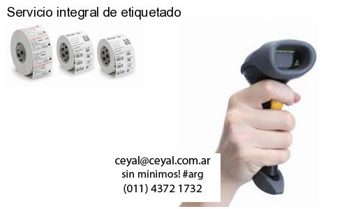 Servicio integral de etiquetado