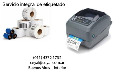 Servicio integral de etiquetado