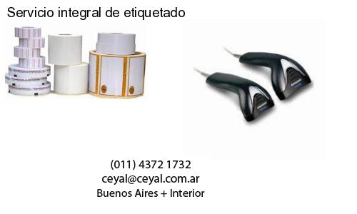 Servicio integral de etiquetado