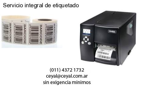 Servicio integral de etiquetado