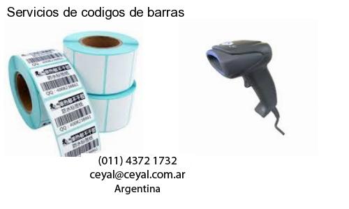 Servicios de codigos de barras