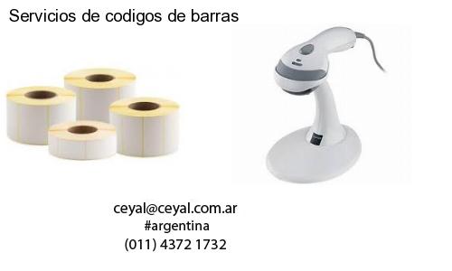 Servicios de codigos de barras