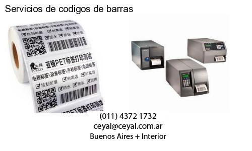 Servicios de codigos de barras