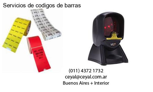 Servicios de codigos de barras