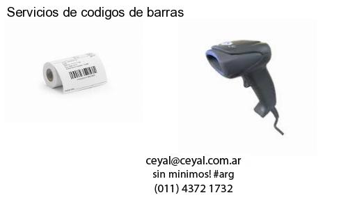 Servicios de codigos de barras