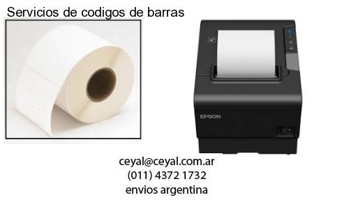 Servicios de codigos de barras