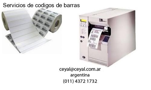 Servicios de codigos de barras