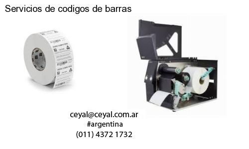 Servicios de codigos de barras