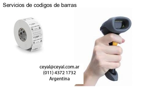 Servicios de codigos de barras