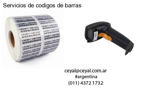 Servicios de codigos de barras