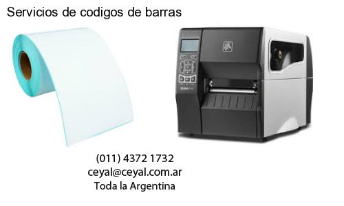 Servicios de codigos de barras