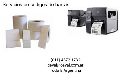 Servicios de codigos de barras