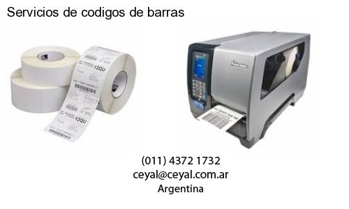 Servicios de codigos de barras