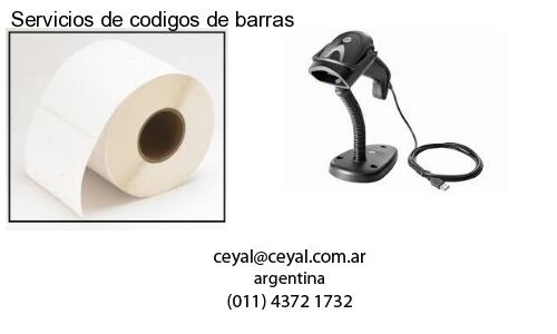 Servicios de codigos de barras