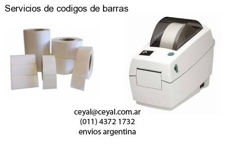 Servicios de codigos de barras