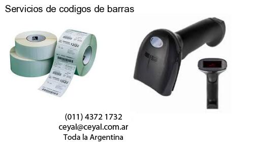 Servicios de codigos de barras